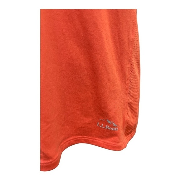 L.L Bean Coral/ Orange Golf Atlantic wear women's size M regular. - Picture 5 of 9